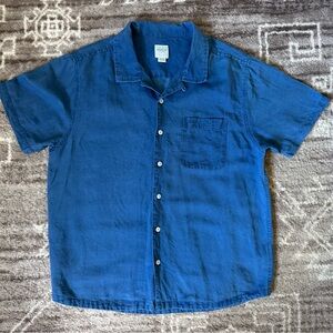 RVCA Neutral Hemp Blend Button Up Shirt